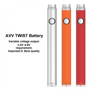 AVV Twist 510 Vape Pen Battery