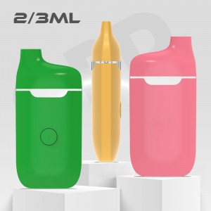 C16 2ml 3ml Delta 8 disposable square CBD device