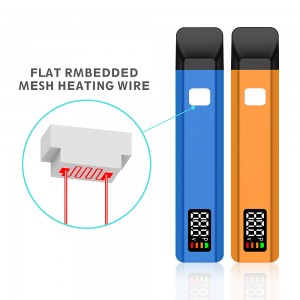 C19 Step Control Preheat Cannabis Postless Vape with Precision Power Display 1.0mL/2.0mL