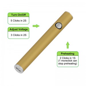 MAX C3C CBD BATTERY 11.2mm Diameter