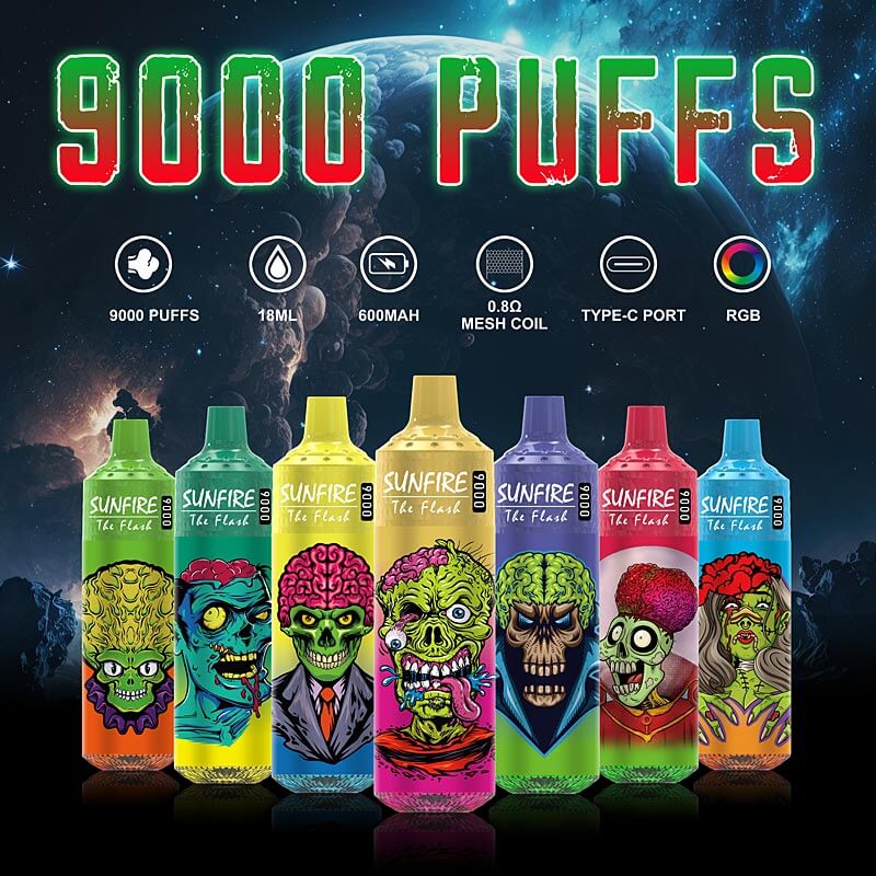 SUNFIRE 9000 Puffs Disposable Vape